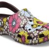 Crocs Classic Retro Floral Clogs “Yellow Pink” 208954-6WF