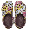 Crocs Classic Retro Floral Clogs “Yellow Pink” 208954-6WF