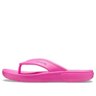 Crocs Classic Soft Sole Cozy Flip-Flops Unisex Pink 206119-6QQ