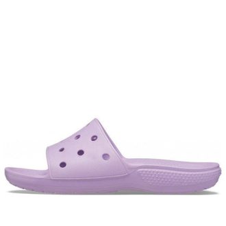 Crocs Classic Soft Sole Cozy Sports Slippers Unisex Purple 206121-5PR