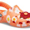 Crocs Classic Terry Cloth Clogs “Orange” 208892-84A