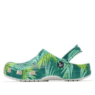 Crocs Classic Tropical Clog Classic Camouflage Green Sandals 207179-94S