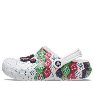 Crocs Classic Wear-Resistant Cozy Sports Unisex White Sandals 207687-94S