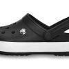 Crocs Crocband Beach Sandals Unisex Black White 11989-060