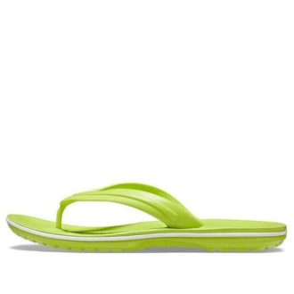 Crocs Crocband Lightweight Cozy Casual Flip-Flops Unisex Green 11033-3T1