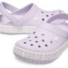 Crocs Crocband Logo Mania Clogs “Lilac” 205914-549