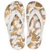 Crocs Crocband Printed Flip Flops “White Tan” 205943-94S