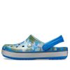 Crocs Crocband Printed Sandals Blue Camouflage Unisex 205834-4JU Crocs Crocband Printed Sandals Blue Camouflage Unisex 205834-4JU