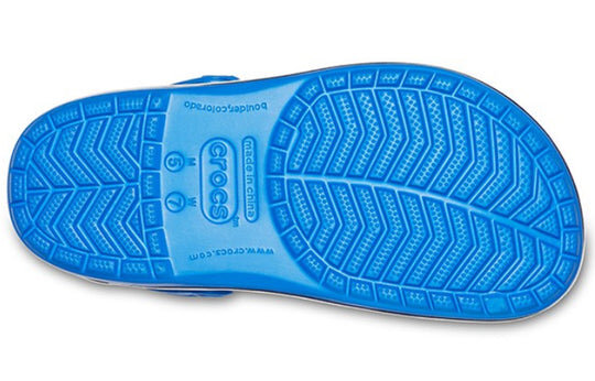 Crocs Crocband Printed Sandals Blue Camouflage Unisex 205834-4JU Crocs Crocband Printed Sandals Blue Camouflage Unisex 205834-4JU