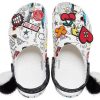 Crocs Disney x Crocs Pattern Unisex White Sandals 207401-100