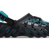 Crocs Echo Reflective Laces Clog “Black Teal” 210004-001