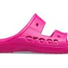 Crocs Fashion Casual Unisex Pink Slippers 207627-6X0