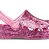 Crocs (GS) Baya Glitter Clog “Pink” 207014-669