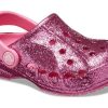 Crocs (GS) Baya Glitter Clog “Pink” 207014-669