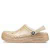 Crocs (GS) Baya Lined Glitter Clogs “Gold” 207656-11S