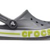 Crocs (GS) Bayaband Clog “Grey Lime Punch” 207019-0GX
