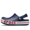 Crocs (GS) Bayaband Clog “Navy White Red” 207019-410