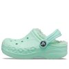Crocs (GS) Classic Baya Lined Clogs “Mint” 205977-3TI