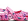Crocs (GS) Classic Charm Mary Jane Sandals “Pink Purple” 206364-669