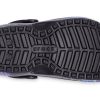 Crocs (GS) Classic Fuzz-Lined Clog “Black Lightning” 207322-0C4