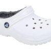 Crocs (GS) Classic Lined Clog “White” 207010-10M