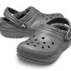 Crocs (GS) Classic Lined Clogs “Slate Grey Smoke” 203506-0EX