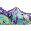 Crocs (GS) Classic Lined Marbled Clogs “Neon Purple Multi” 207238-573