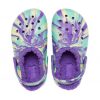 Crocs (GS) Classic Lined Marbled Clogs “Neon Purple Multi” 207238-573