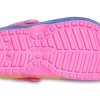 Crocs (GS) Classic Lined TieDye Graphic Clogs “Blue Pink” 206683-6RW