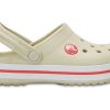 Crocs (GS) Crocband Clogs “Beige Red” 204537-1AS