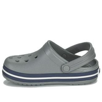 Crocs (GS) Crocband Clogs “Grey Blue” 207006-05H