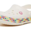 Crocs (GS) Crocband Gem Band Clogs “White Multi” 207605-100