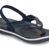 Crocs (GS) Crocband Slingback Strap Sandals “Navy Black” 205777-410
