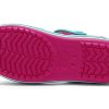 Crocs (GS) Crocband Strap Closure Sandals “Pink Blue” 12856-6LH