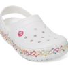 Crocs (GS) Crocband Stretch Necklace Clog “White Multi” 208269-94S