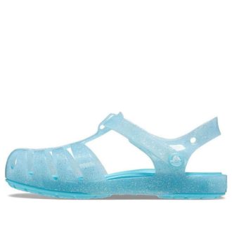 Crocs (GS) Isabella Sandals “Glitter Blue” 208444-411