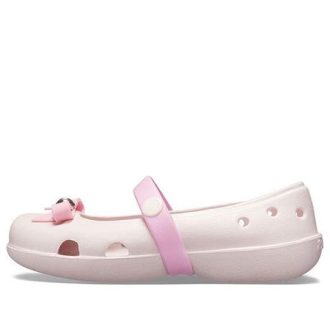 Crocs (GS) Keeley Charm Flats “Pink” 205487-6PI