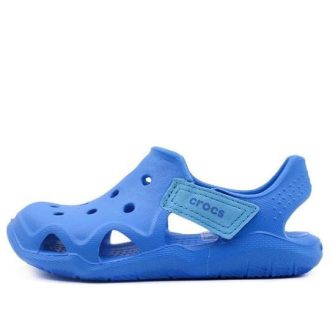 Crocs (GS) Sea Blue Sandals 204021-456