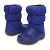 Crocs (GS) Winter Puff Boots “Blue” 14613-4BH
