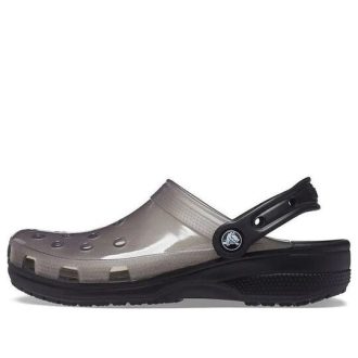 Crocs Jelly Crocs Transparent Black Unisex Sandals 206908-001