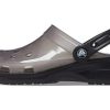 Crocs Jelly Crocs Transparent Black Unisex Sandals 206908-001