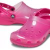 Crocs Jelly Crocs Transparent Red Unisex Sandals 206908-6X0