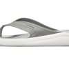 Crocs LiteRide Beach Gray Slippers 205182-06J