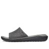Crocs LiteRide Black Gray Sandals “Black Grey” 205183-0DD