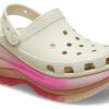 Crocs Mega Crush Color Dip Clog “White Pink” 208988-2Y3
