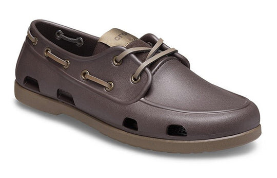 Crocs Minimalistic Cozy Low Top Brown Flats Loafers 206338-23B Crocs Minimalistic Cozy Low Top Brown Flats Loafers 206338-23B