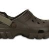 Crocs Minimalistic Wear-Resistant Cozy Sports Unisex Brown Sandals 202651-23B