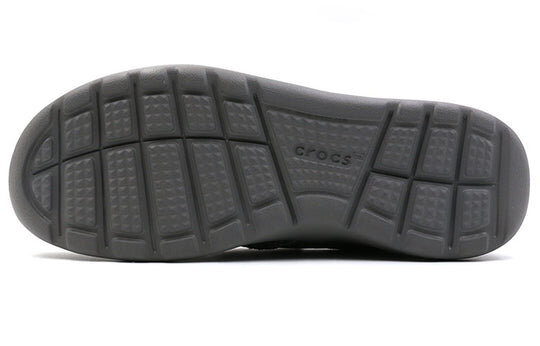 Crocs Outdoor Lightweight Breathable Cozy Athleisure Casual Sports Shoe Black Gray “Black Grey” 203977-05M Crocs Outdoor Lightweight Breathable Cozy Athleisure Casual Sports Shoe Black Gray “Black Grey” 203977-05M