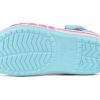 Crocs (PS) 4 Printing Outdoor Flat Heel Beach Sports Blue Sandals 206178-4O9