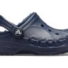 Crocs (PS) Classic Baya Lined Clog “Navy” 207500-463